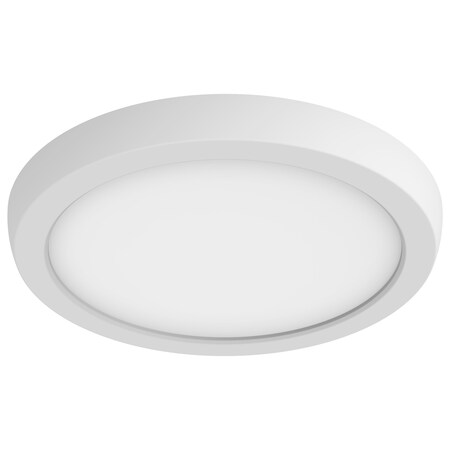 Nuvo Blink Pro 11W 7 in. LED Fixture - CCT Selectable - Round Shape - White Finish - 120V 62/1710